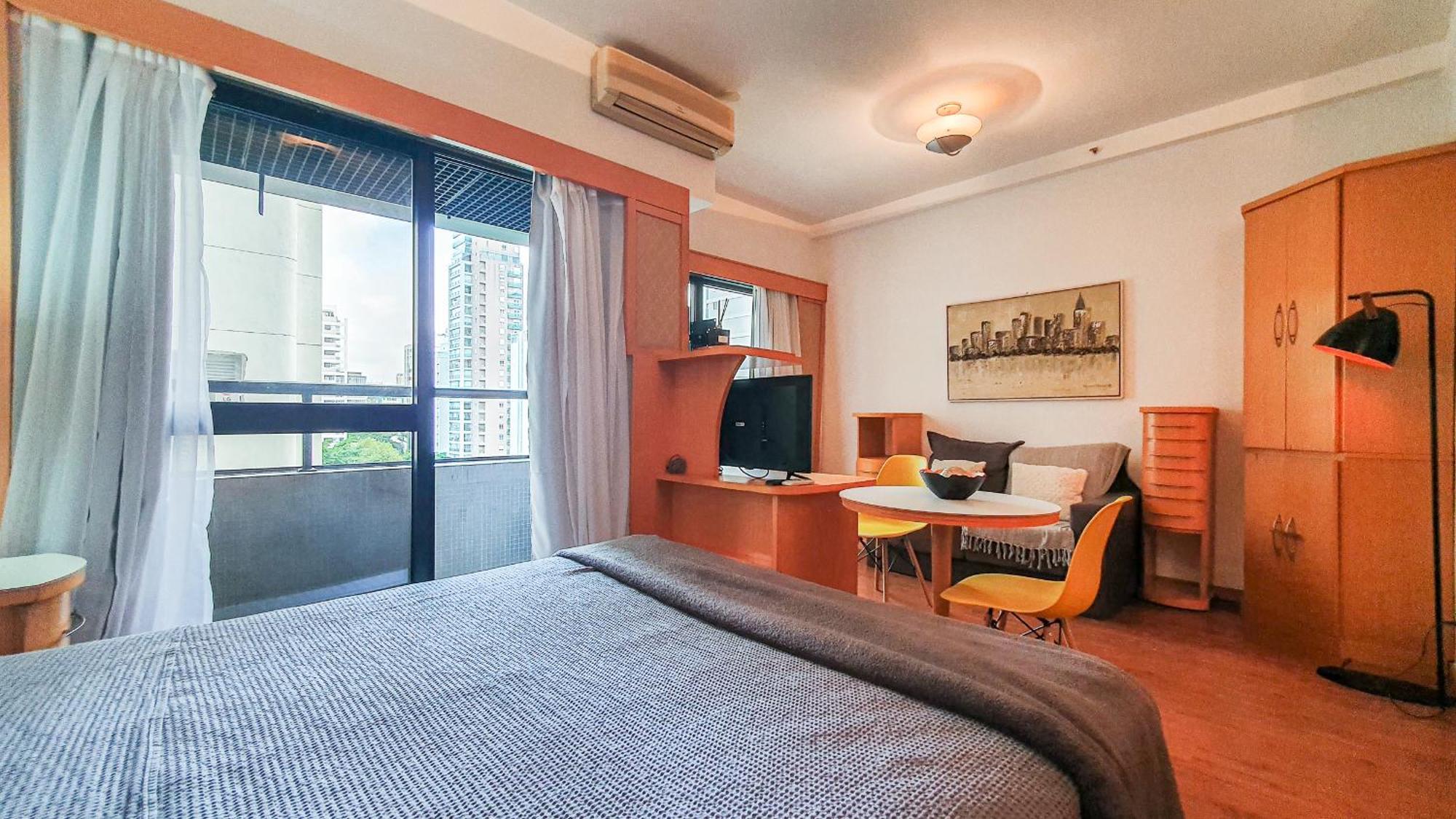 Flat Em Hotel 4 Estrelas - Alameda Lorena 圣保罗 外观 照片